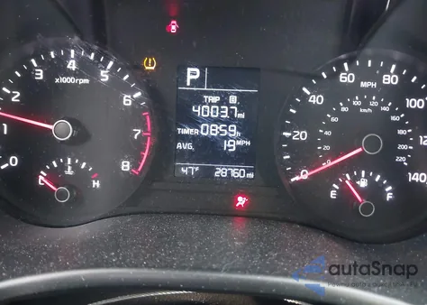 2019 Kia Rio S z USA, uszkodzony, nr VIN 3KPA24AB4KE202307